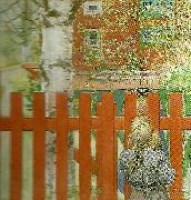 Carl Larsson, staketet-vid staketet